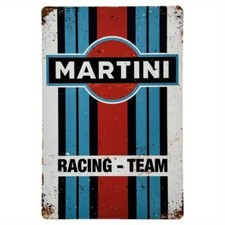 Blechschild Martini Racing