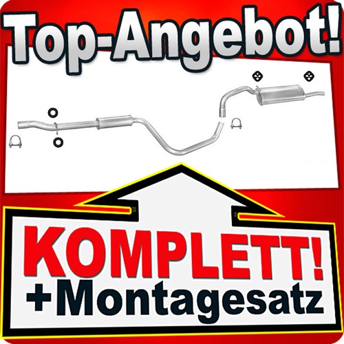 Auspuff für volvo - 440, 1.6