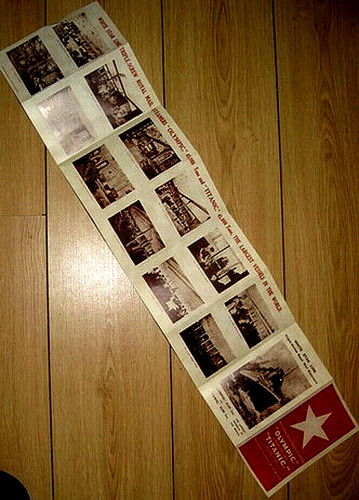 Titanic ausklappbare - titanic,