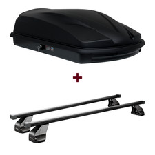 Dachbox LEVUP Cube 370 + Dachträger Menabo für Mercedes A-Klasse Typ W177 neu