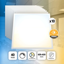 10x LED Panel 62x62 3CCT