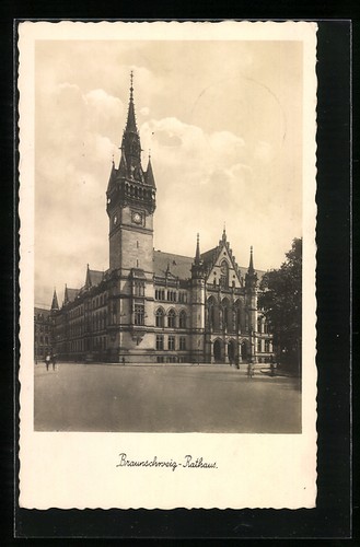Ansichtskarte braunschweig - ansichtskarte,