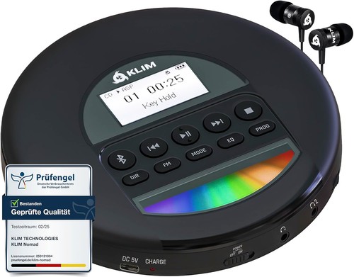 Klim nomad bluetooth player - klim, cd