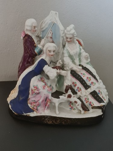 Porzellanfigur barock paar - barock,