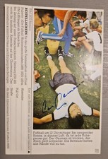 Franz Beckenbauer Sprengel / Ernst Huberty - Sammelbild Fußball WM Autogramm 