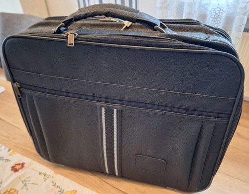 Reisetasche leder schwarz - reisetasche,