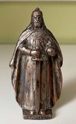 Szt istvan alte - istvan., metalfigur