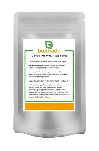 Lysin pulver aminosäure - pulver, |