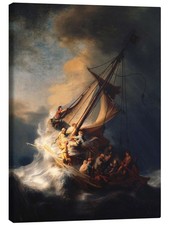 Leinwandbild Der Sturm auf dem