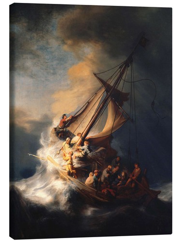 Leinwandbild der sturm auf dem - der,