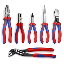 KNIPEX Montage-Kraft-Satz - 6-tlg. Zangen-Set - inkl. WaPu-Zange Alligator