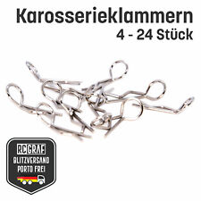 RC Karosserieklammern silber Body Clips 1:10 1:8 Splint 4-24x