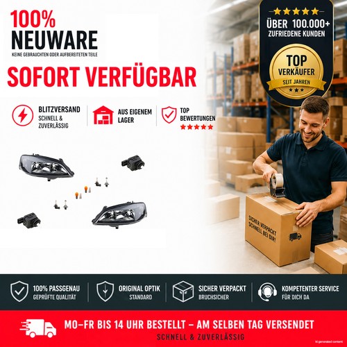 Scheinwerfer schwarz passend