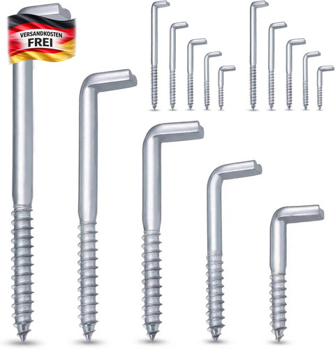 Vielseitige wandhaken set - set, mit