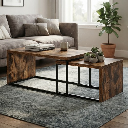 Stilvoller satz couchtisch - satz, 2er