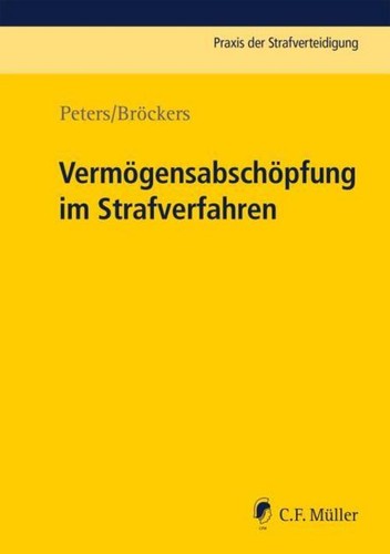 Vermögensabschöpfung - , im