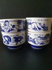 1 Colditz DDR Schälchen Sternzeichen Wassermann Fische Schütze  Steinbock Stier