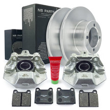 Bremssättel Bremsscheiben 238mm Beläge vorne für Opel Manta A Rekord D Caravan