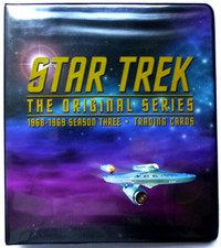 TC Star Trek The Original Series Three Official Binder/Album (Leerordner)