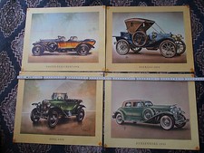 4x Poster Oldtimer Autoposter
