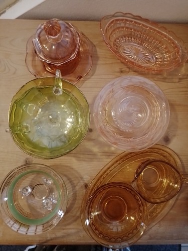 Konvolut buntglas tassen - buntglas,