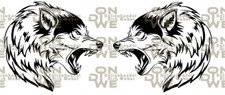 Aufkleber "Wölfe" Wolf