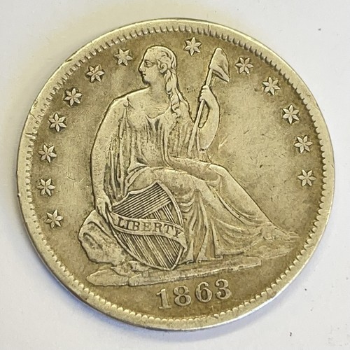 Usa silber 1863er 1863 - silber,