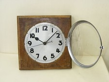 Alte Art Deco Uhr Industriedesign 220V 50Hz Synchron Uhrwerk Fabrikuhr Bahnhof
