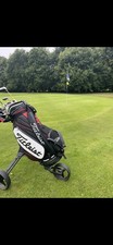 Titleist Golfbag Leder Cartbag