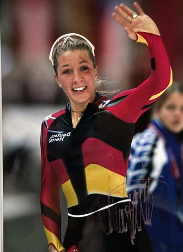 Annie friesinger autogramm - annie, friesinger-