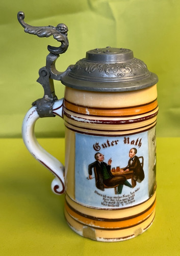 Antiker bierkrug mit - bierkrug,