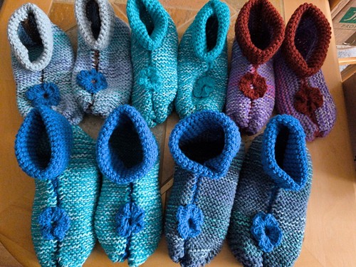 Paar bettsocken - 5,