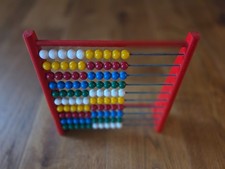 Rechenschieber für Kinder aus Holz