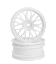 Felge 1:10 Pure Ten 26 mm Y-Speichen weiss 2 Stück Ersatzteil Kyosho 92445