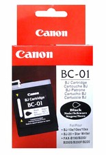 original Canon BC-01, BC-01, Canon BJ-10e, 10ex, 10sx, BJ-20, Star Writer, Fax