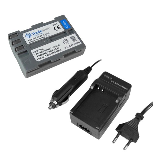 Set akku 2000mah ladegerät - akku,