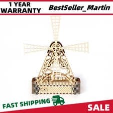 3D Holz Puzzle Windmühle Wooden Puzzles Bausatz Holz DIY Spielzeug Modellbau