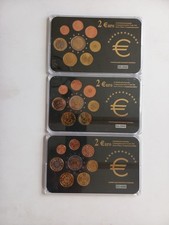 8 KMS Euro aus Finnland, Belgien, Malta Usw. 1x Sondersatz Athen