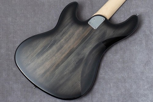 Cort gb24jj trans black bass - black, e-bass