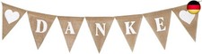 Danke Girlande Jute?Sackleinen