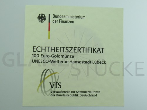 100 euro goldmünze 2007 - 100,