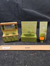 Set Badewanne Waschbecken WC
