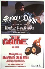 RIESEN Poster SNOOP DOGG & The GAME  ca1x1,5m  XL789