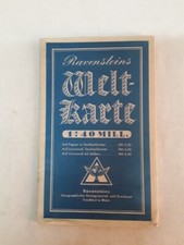 alte Ravensteins Weltkarte