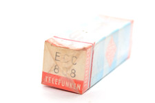 Vintage Telefunken ECC808 Verstärker-Röhre / Audio Preamp Tube, sealed, NOS