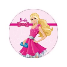 NEU Barbie mit Tasche #4 Tortenaufleger Deko Party Tortendeko Geburtstag Puppe