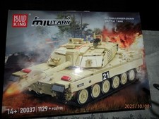 Mould King 20037 Technik Panzer Bausteine Modell, 1129 Teile Ferngesteuert Tank