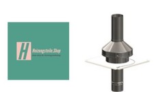 Schachtabdeckung PP342080 - Jeremias Edelstahl mit Endrohr DN 80 NEU ohne OVP #1