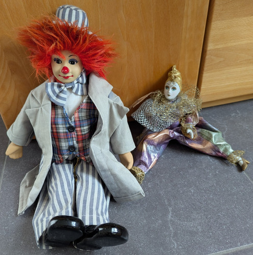 Deko figuren clown - 2, deko-figuren