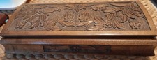 Antike holzschatulle - antike,